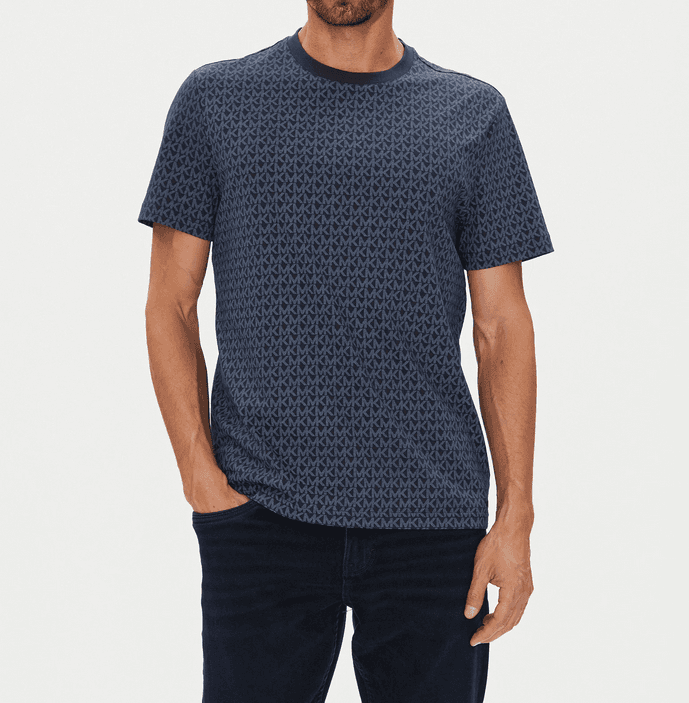 MICHAEL KORS t-shirt uomo blu notte - 4