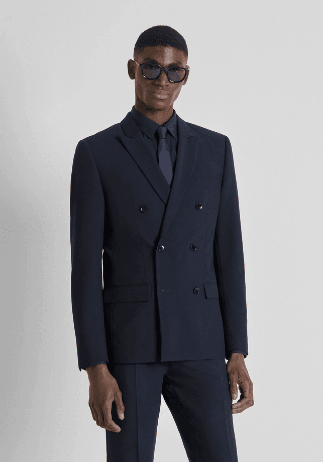 Antony Morato giacca kate uomo blu scuro - 2