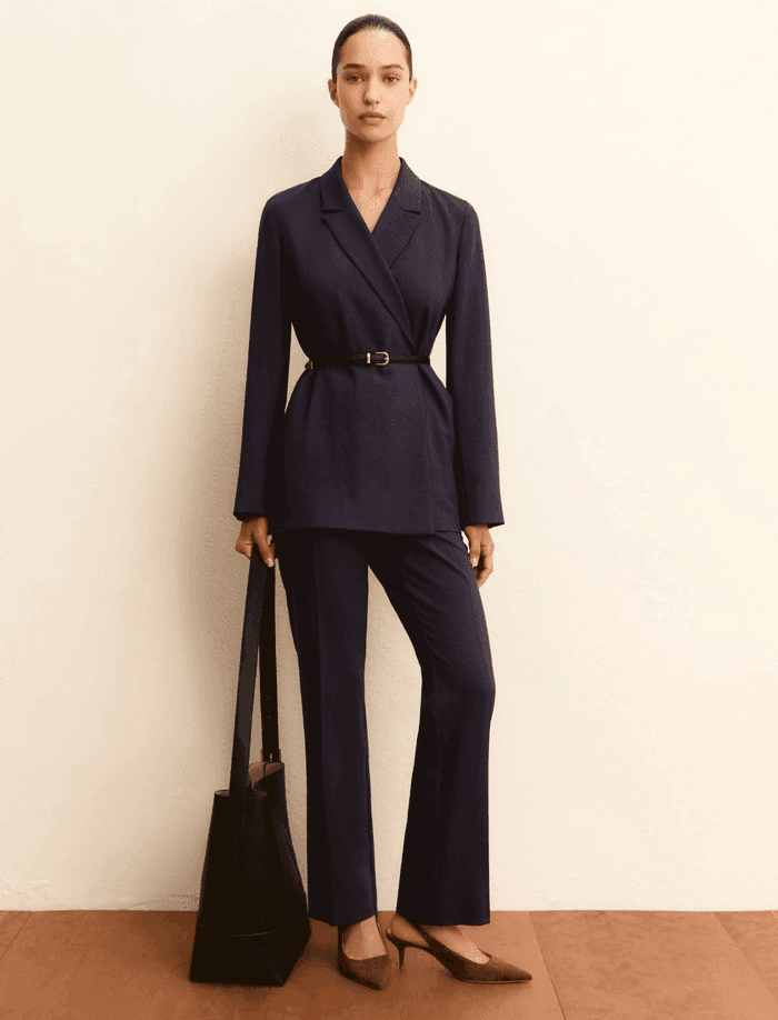 MARELLA pantalone donna blu - 4