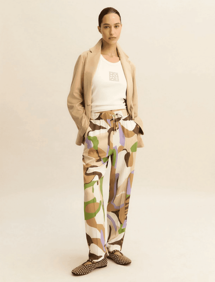 MARELLA pantalone jogger donna sabbia - 2