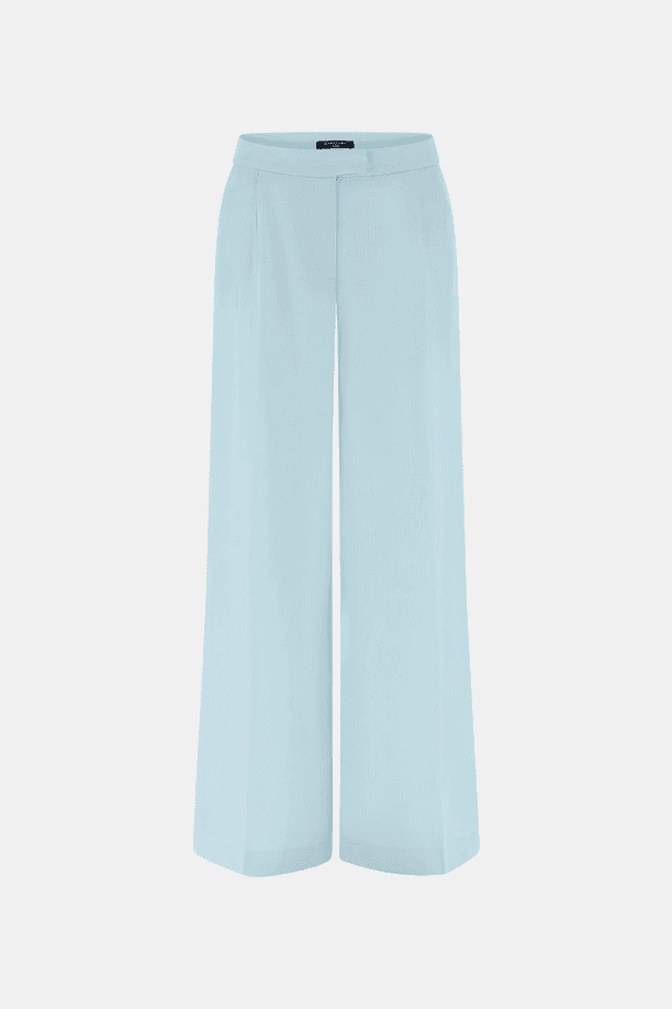 MARCIANO BY GUESS pantalone misto lino donna blu chiaro - 5