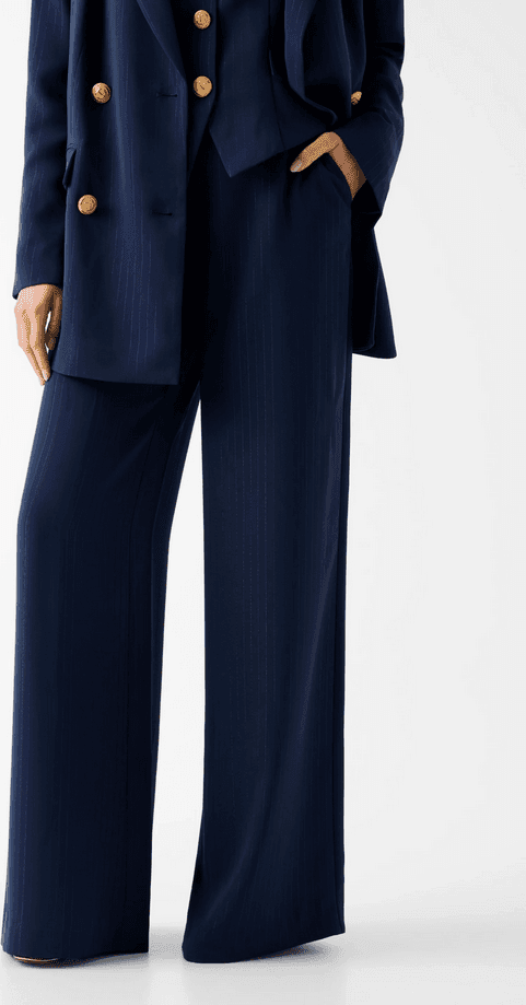 MARCIANO BY GUESS pantalone a righe donna blu - 2