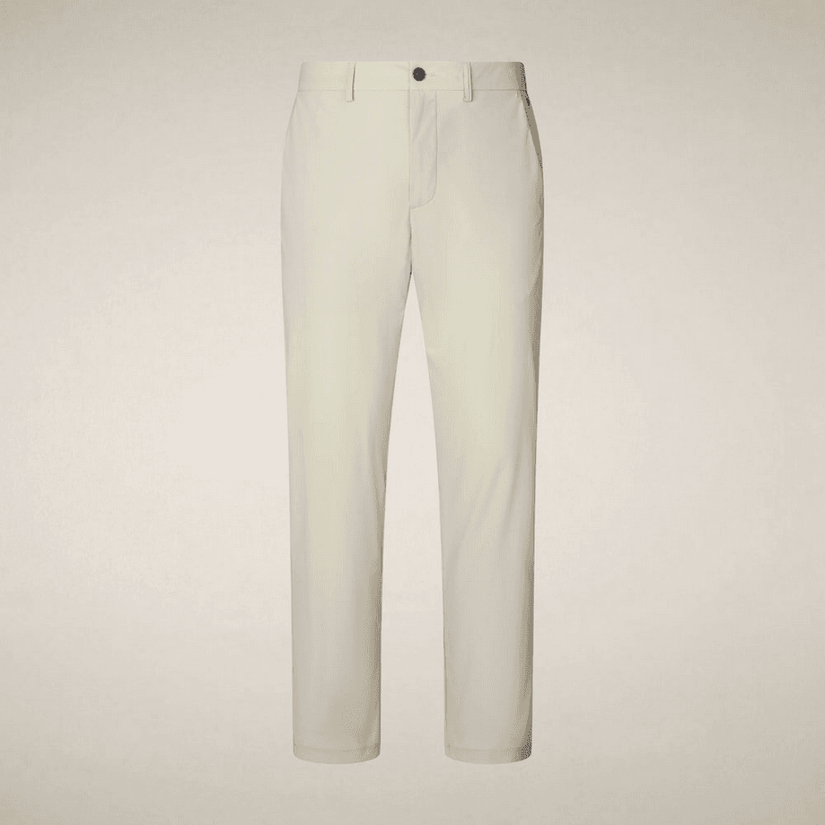 SAVE THE DUCK pantalone uomo beige - 5
