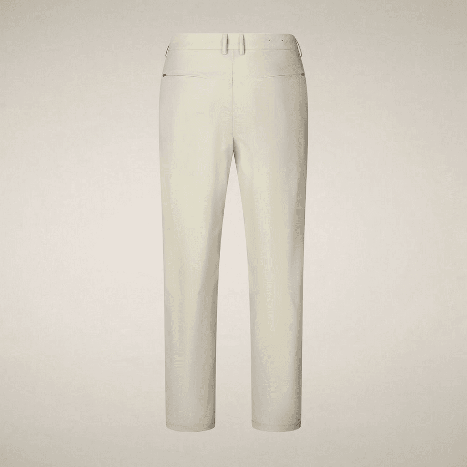 SAVE THE DUCK pantalone uomo beige - 3