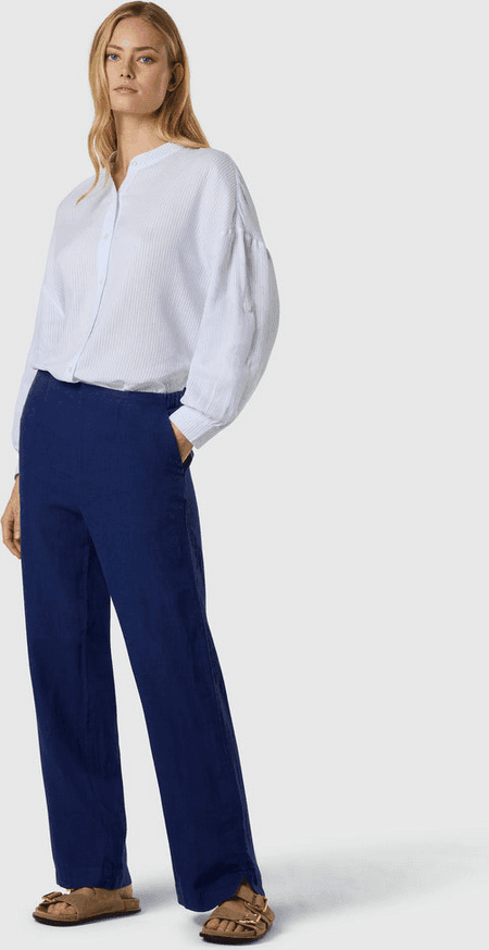 NORTH SAILS pantalone in lino donna blu - 5