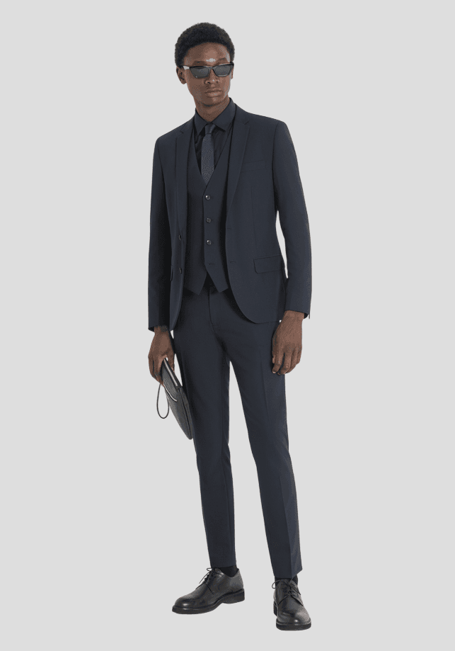 Antony Morato pantalone bonnie uomo blu scuro - 3