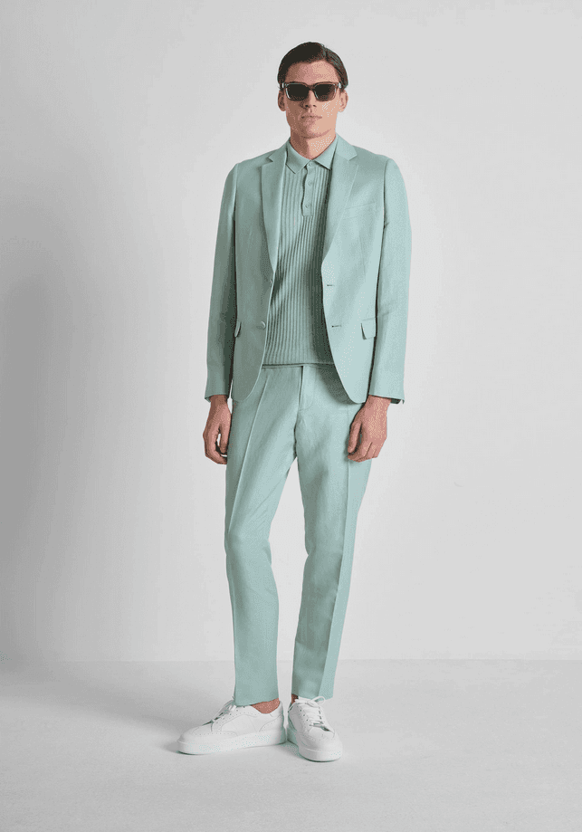 Antony Morato pantalone julian uomo acqua marina - 5