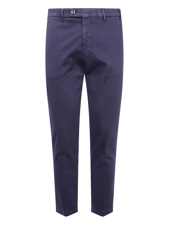MICHAEL COAL pantalone capri uomo navy blue - 3