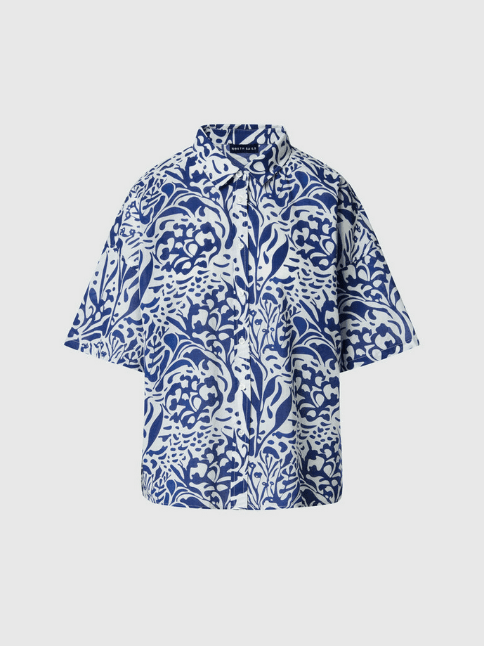 NORTH SAILS camicia con stampa corallo donna blu – OTHER
