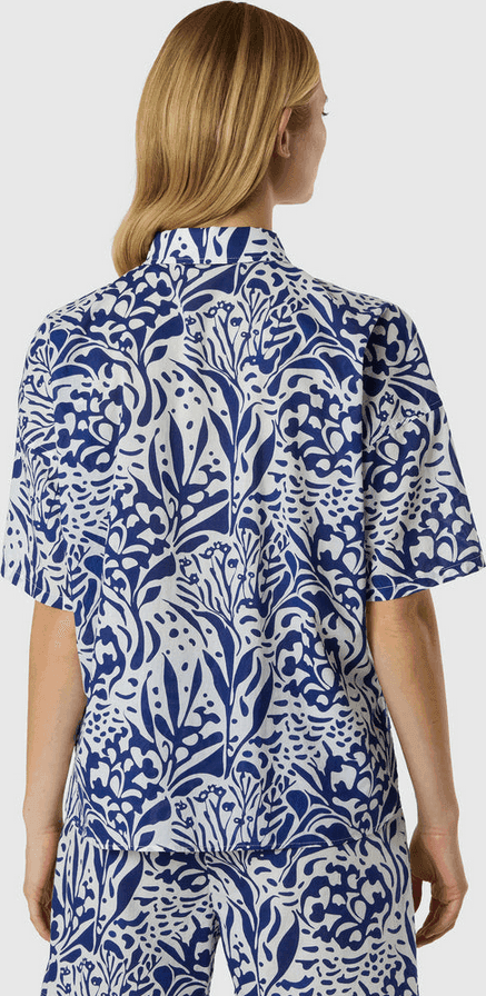 NORTH SAILS camicia con stampa corallo donna blu - 3