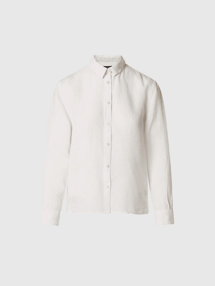 NORTH SAILS camicia in lino donna marshmallow - 4