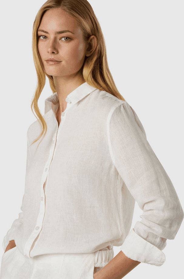 NORTH SAILS camicia in lino donna marshmallow - 3