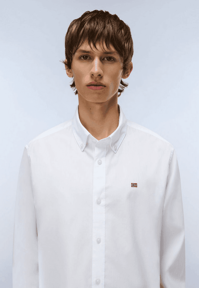 NAPAPIJRI camicia terra uomo bianco - 3