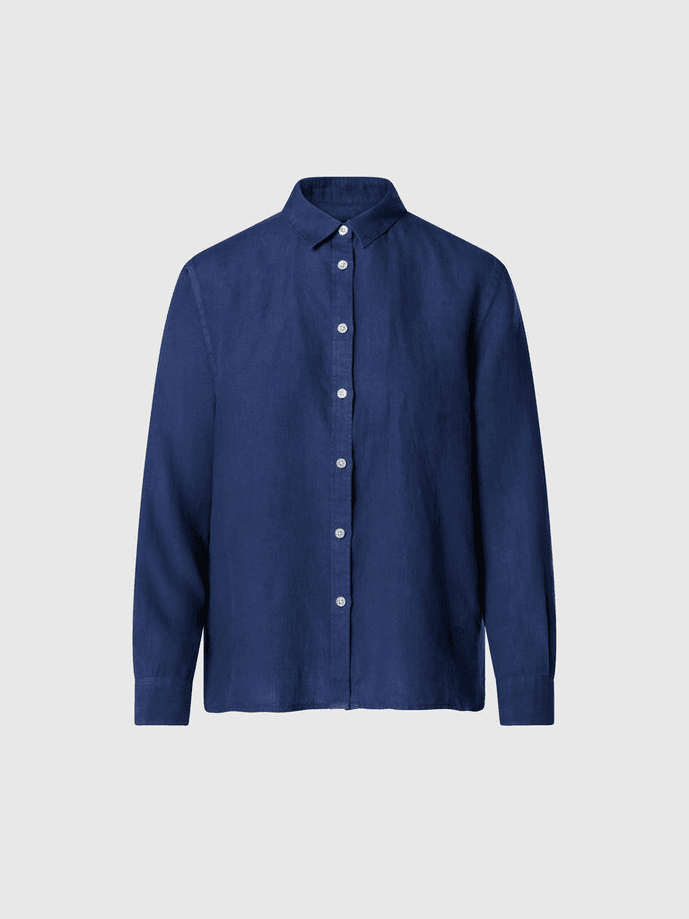 NORTH SAILS camicia in lino donna blu - 5
