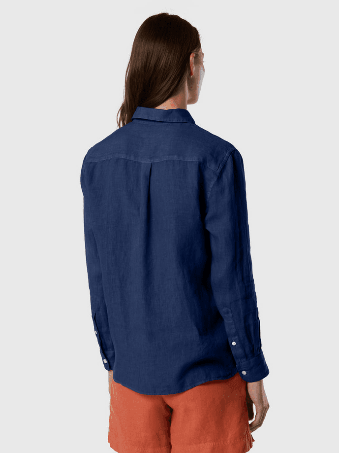 NORTH SAILS camicia in lino donna blu - 3