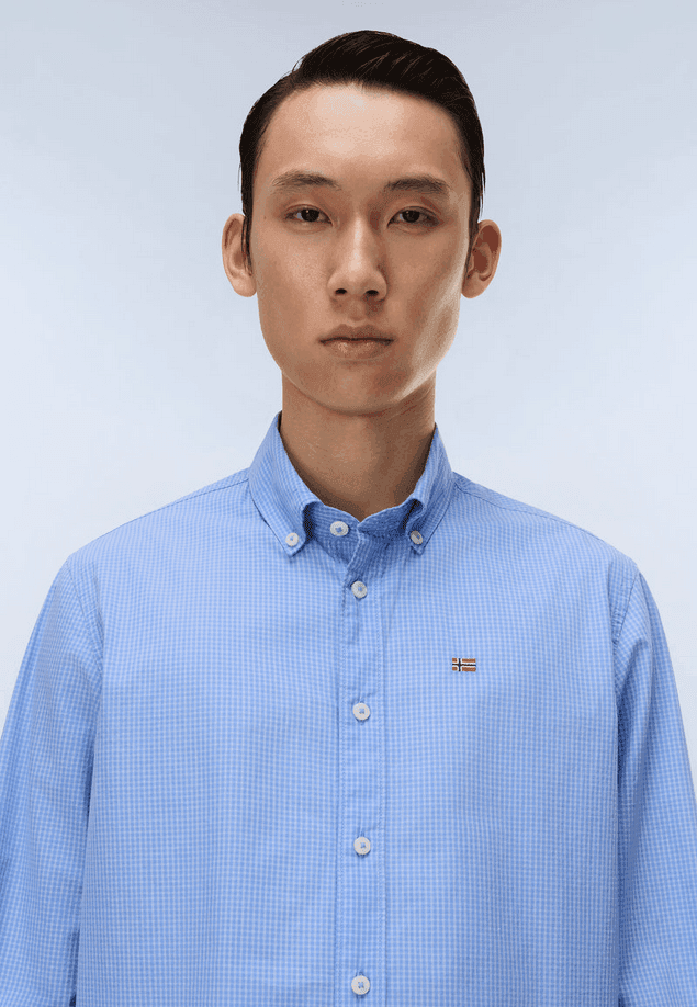 NAPAPIJRI camicia terra uomo blue - 3