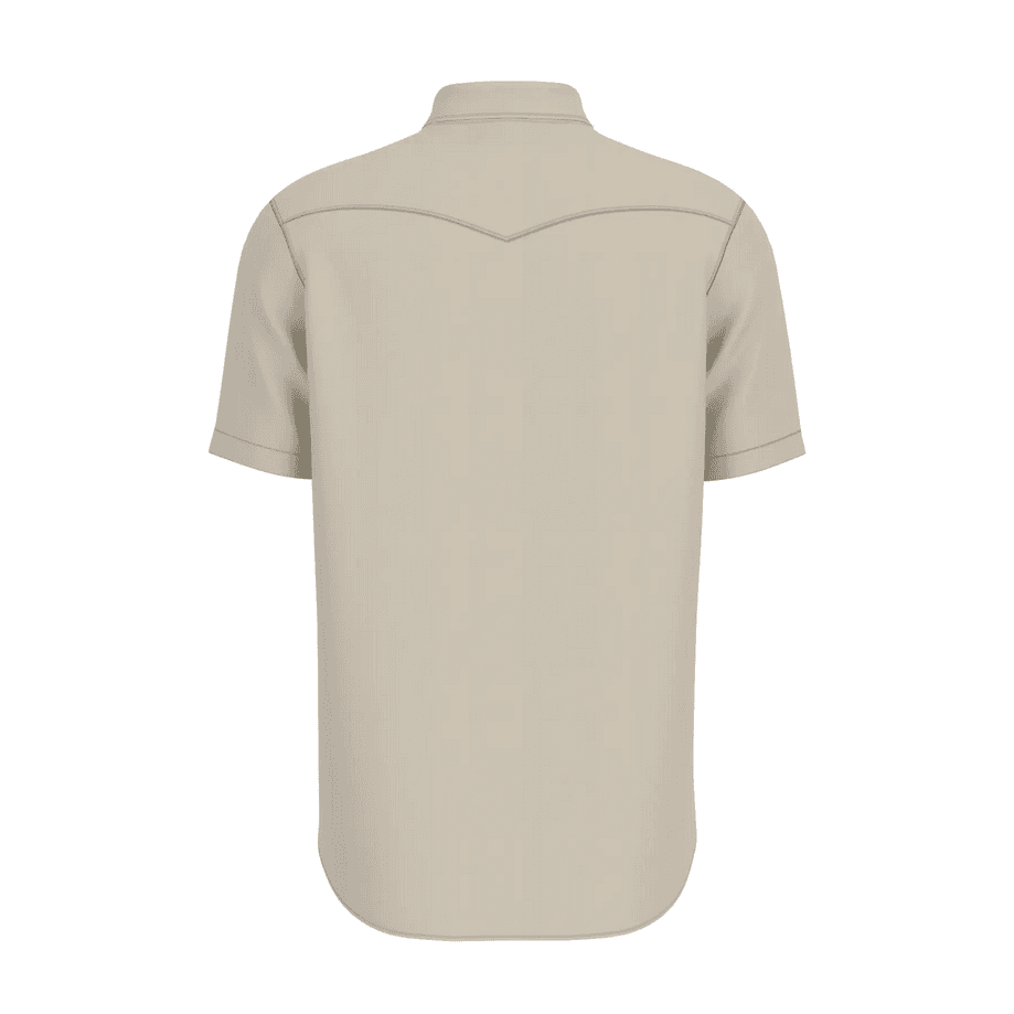 GUESS camicia western uomo beige - 2