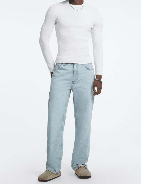 GUESS jeans carpenter uomo blu - 4