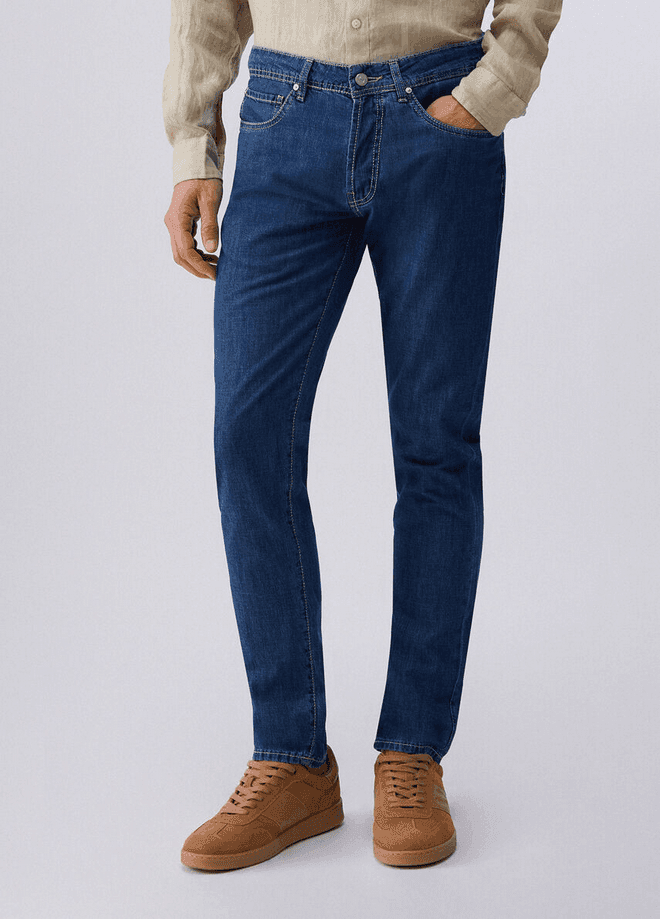 LIU JO jeans slim fit uomo denim blu - 2