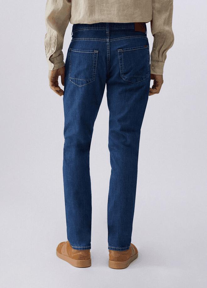 LIU JO jeans slim fit uomo denim blu - 3