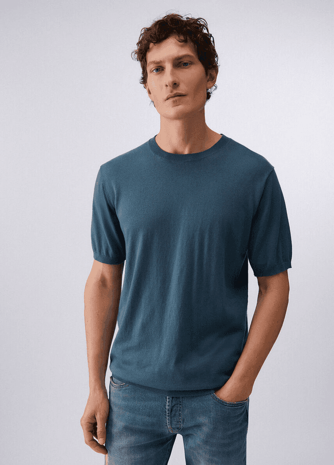 LIU JO maglia in misto seta uomo fiordi - 2