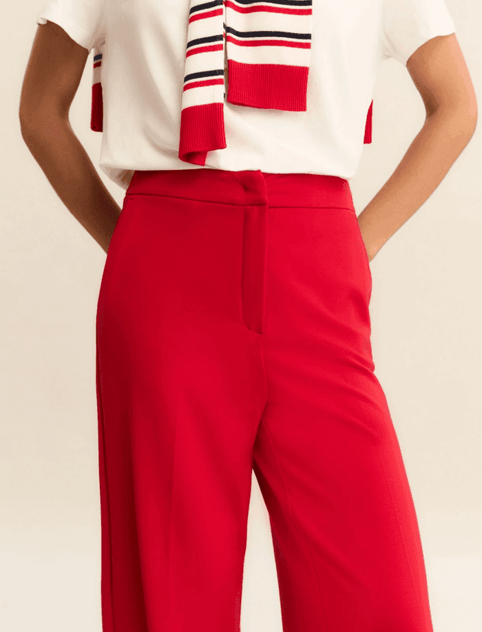 MARELLA pantalone ampio donna rosso - 3