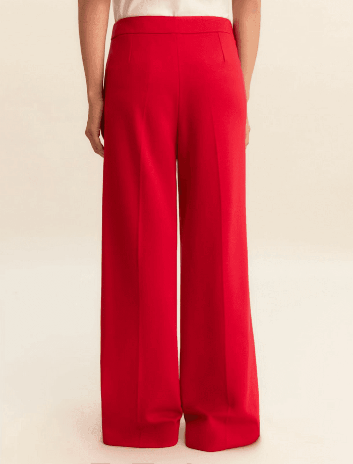 MARELLA pantalone ampio donna rosso - 4