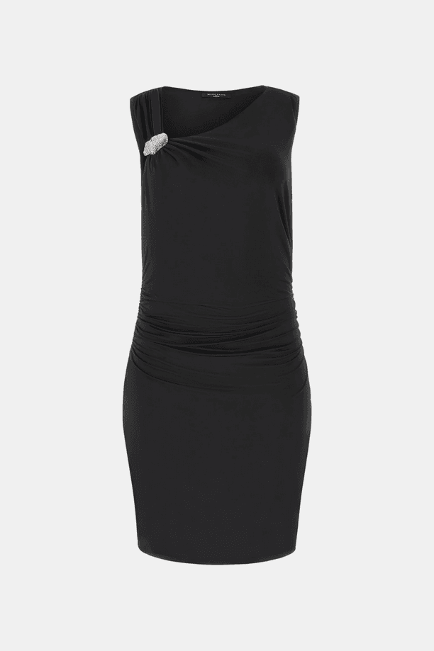 MARCIANO BY GUESS abito asimmetrico donna nero - 5