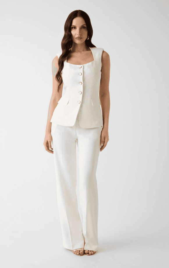MARCIANO BY GUESS gilet donna bianco - 4