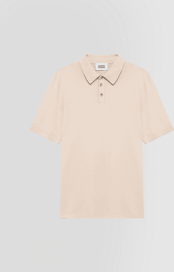 ALPHA STUDIO polo uomo corda – OTHER