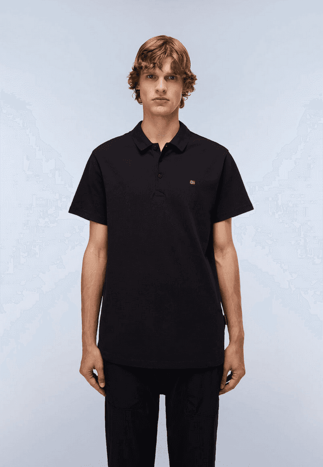 NAPAPIJRI polo ealis uomo nero - 2
