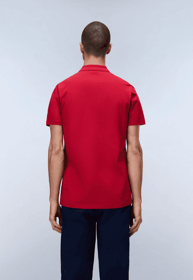 NAPAPIJRI polo ealis uomo rosso - 4