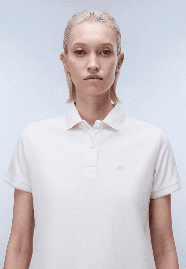 NAPAPIJRI polo aurora donna bianco - 3