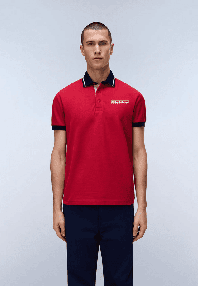 NAPAPIJRI polo zeri uomo rosso - 2