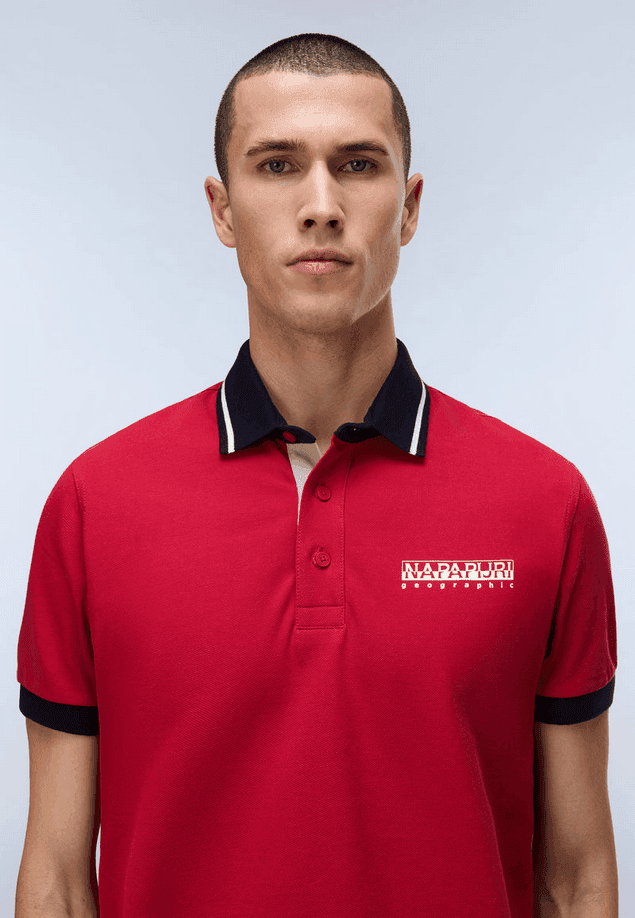 NAPAPIJRI polo zeri uomo rosso - 3