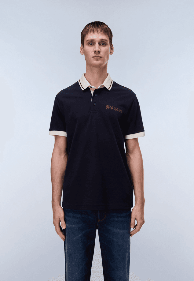 NAPAPIJRI polo zeri uomo blue navy - 2