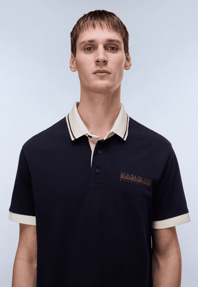 NAPAPIJRI polo zeri uomo blue navy - 3