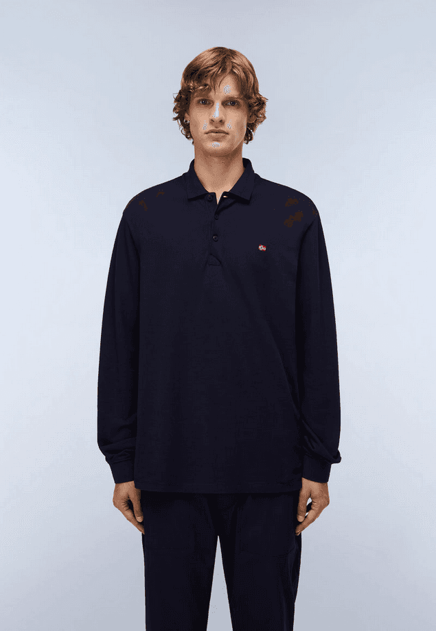NAPAPIJRI polo ealis uomo blue navy - 2