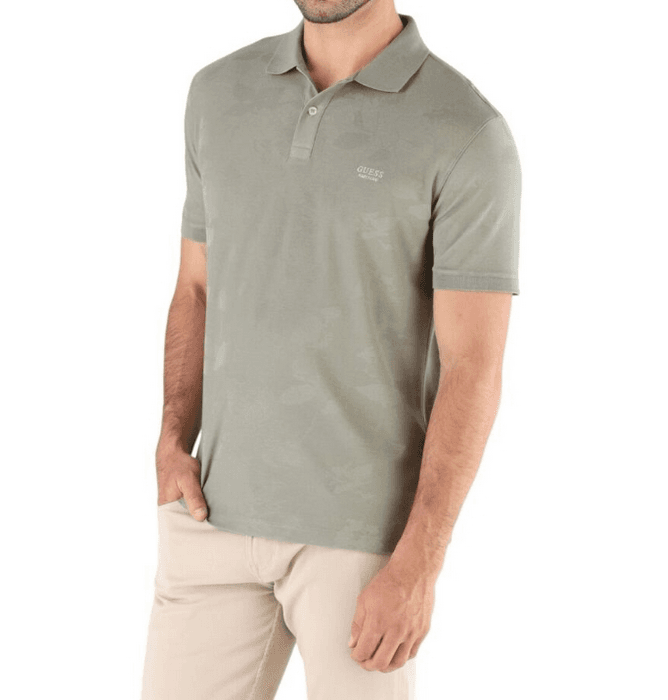 GUESS polo uomo verde chiaro - 4