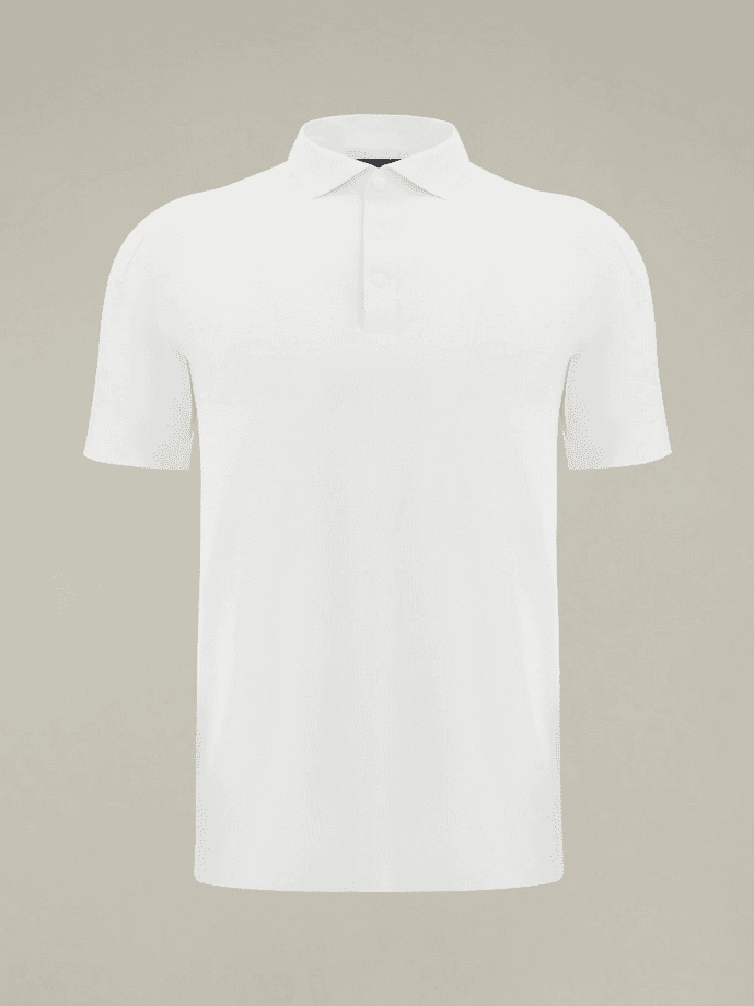 MACRON polo charlie uomo bianco - 6