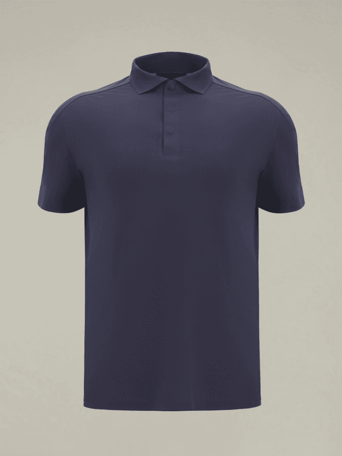 MACRON polo charlie uomo navy blue