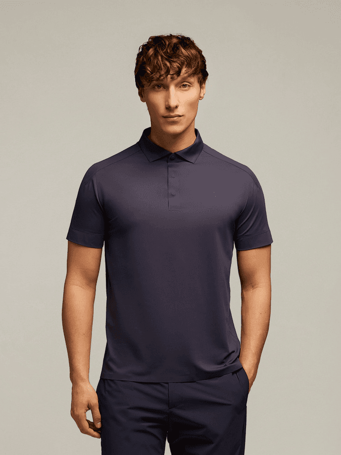 MACRON polo charlie uomo navy blue - 2