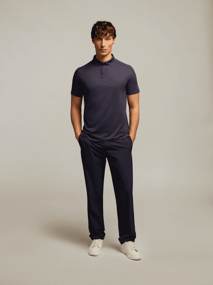 MACRON polo charlie uomo navy blue - 5