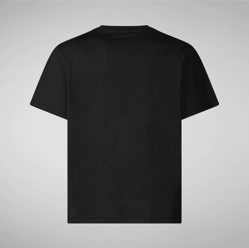 SAVE THE DUCK t-shirt con sorriso uomo nero - 2