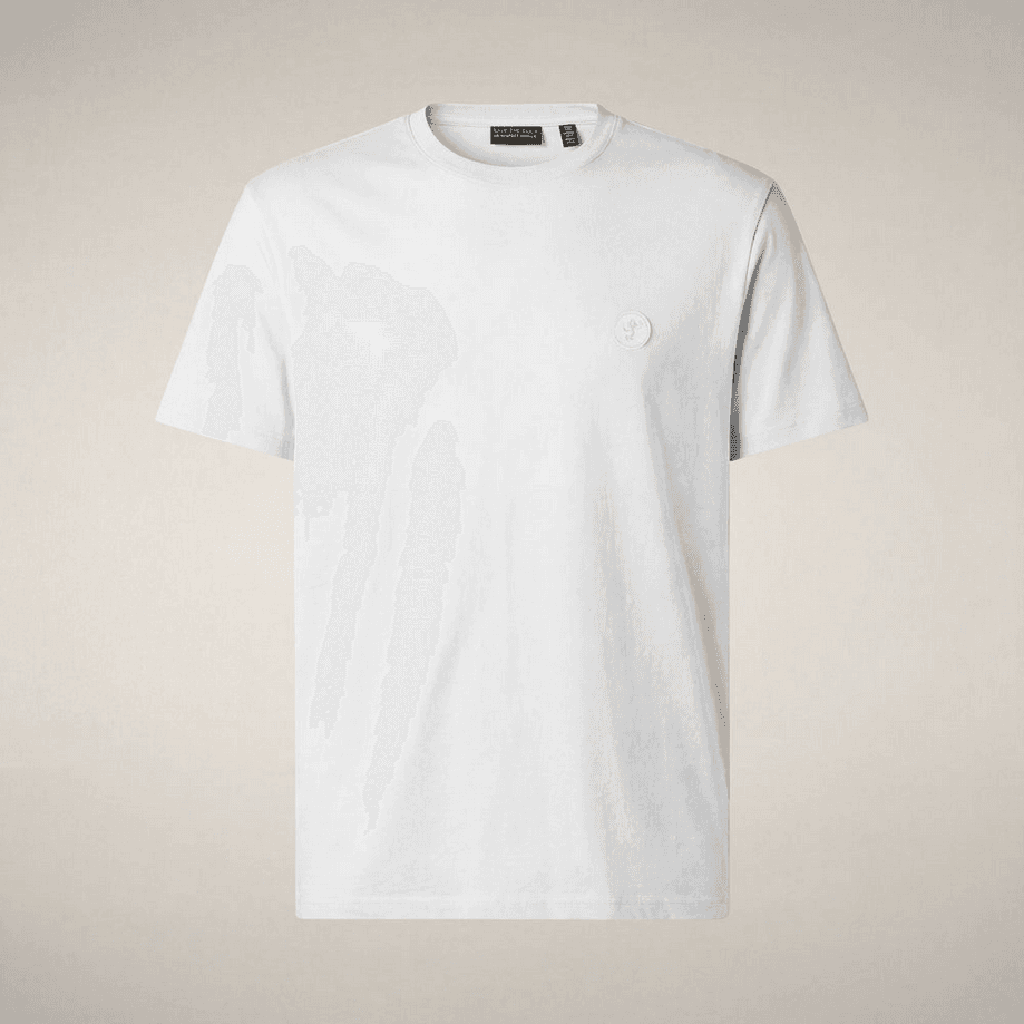 SAVE THE DUCK t-shirt uomo bianco - 5