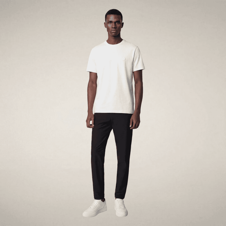 SAVE THE DUCK t-shirt uomo bianco - 2