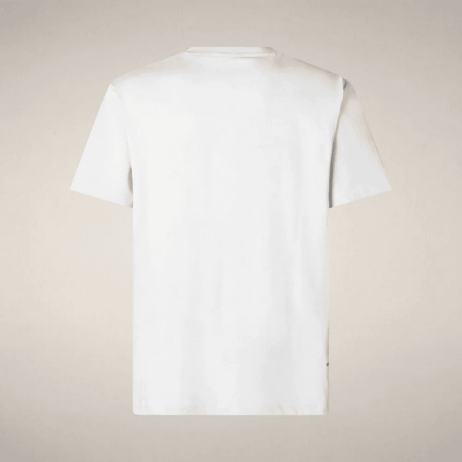 SAVE THE DUCK t-shirt uomo bianco - 3