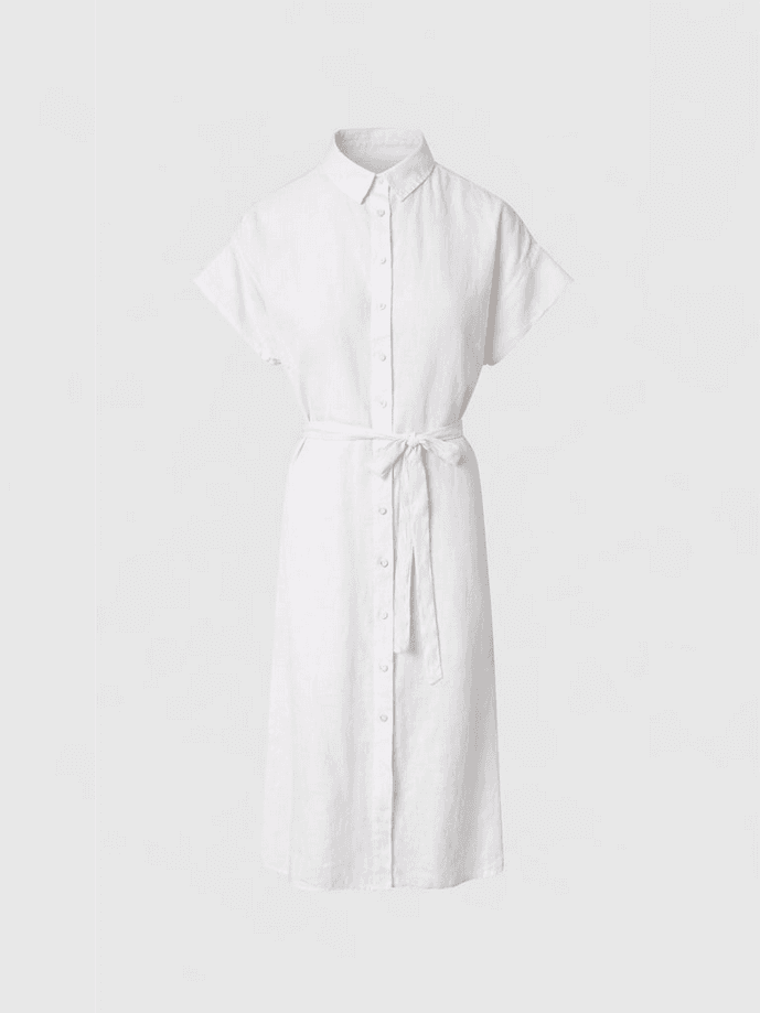 NORTH SAILS abito in lino donna marshmallow - 4