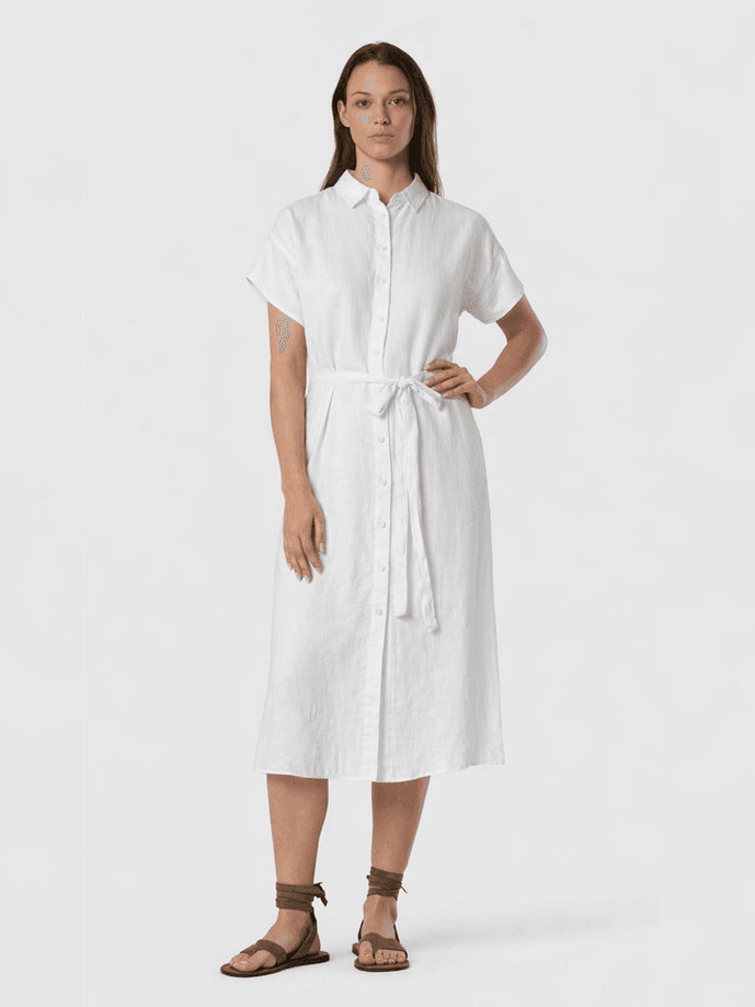 NORTH SAILS abito in lino donna marshmallow - 2