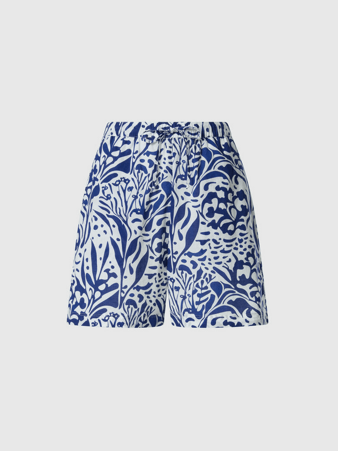 NORTH SAILS bermuda con fantasia corallo donna blu - 5